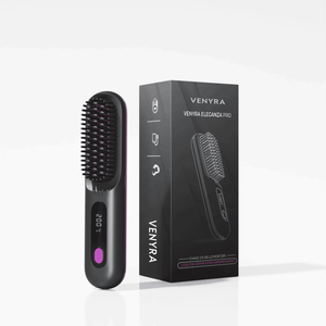 VENYRA ELEGANZA PRO - Brosse Lissante Chauffante Professionnelle