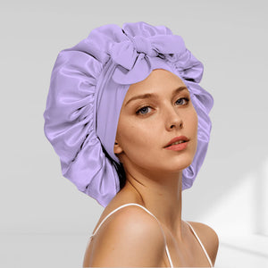 Venyra Nocta – Bonnet en soie Venyra Améthyste